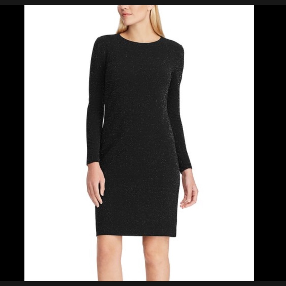 Lauren Ralph Lauren Metallic Knit Dress NEW WITH TAGS